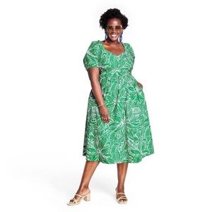 Tabitha Brown x Target Green Dress